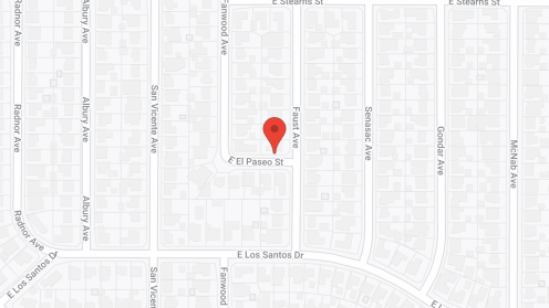 Map of the neighborhood around Golden Eden III