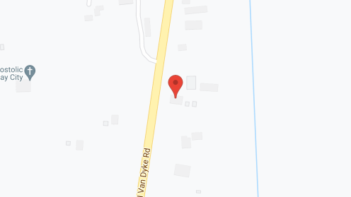 Map of the neighborhood around Serene Gardens of Imlay City