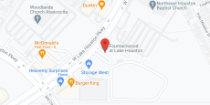 Fountainwood at Lake Houston in google map