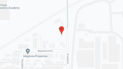 Map of the neighborhood around Hazel Senior Living