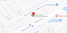 Highland Place in google map