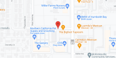 Timber Ridge and Renaissance at McKinleyville in google map