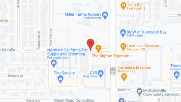 Timber Ridge and Renaissance at McKinleyville in google map