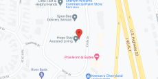 Hope Stay Memory Care in google map