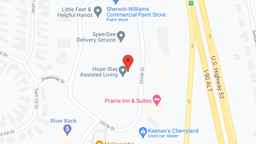 Hope Stay Memory Care in google map