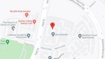 Atria Rocklin in google map