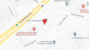 Oaks at Douglasville in google map