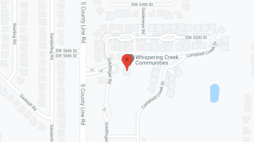 Whispering Creek in google map