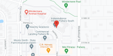 Independence Village of Fishers South in google map