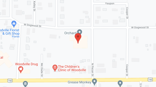 Map of the neighborhood around Orchard Assisted Living