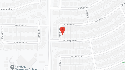 Map of the neighborhood around Legends Senior Living 3