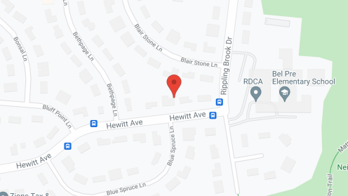 Map of the neighborhood around Silver Spring Assisted Living