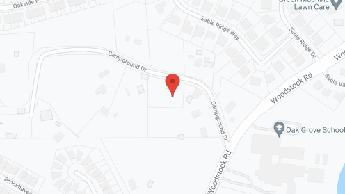 Map of the neighborhood around Tranquil Gardens