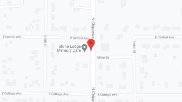 Stone Lodge Memory Care in google map
