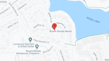 Bryant Woods Manor Memory Care and Assisted Living in google map