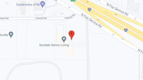 Map of the neighborhood around Sundale Senior Living