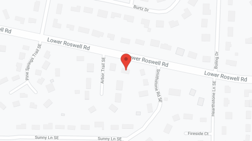 Map of the neighborhood around Fesbeth At East Cobb