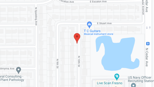 Map of the neighborhood around Shaemar Residential Care II