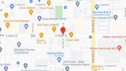 Map of the neighborhood around The Tallcorn