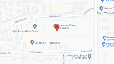 Brookdale West Melbourne MC in google map