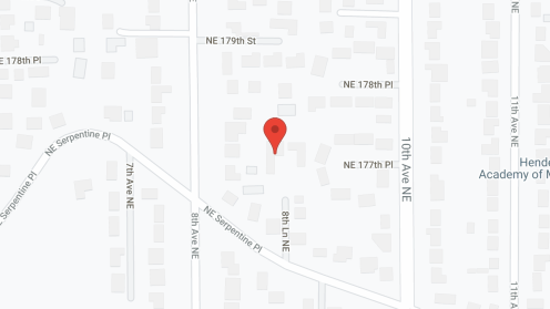 Map of the neighborhood around Golden Pond Health AFH