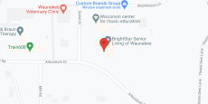 Brightstar Senior Living of Waunakee in google map