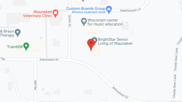 Brightstar Senior Living of Waunakee in google map