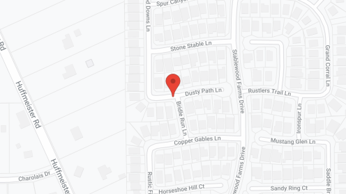 Map of the neighborhood around Cypress Assisted Living II