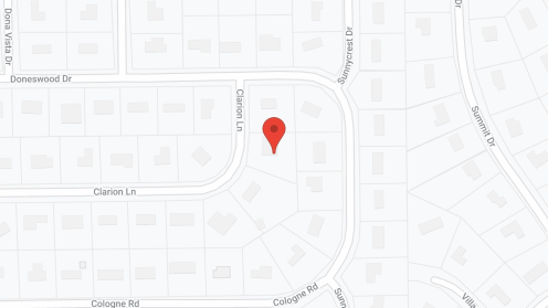 Map of the neighborhood around CLE - Clarion Manor