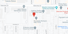Brookdale Richland Hills (MC) in google map