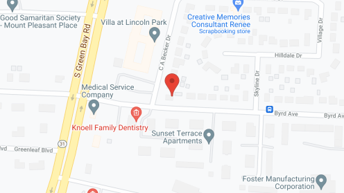 Map of the neighborhood around Bresha Serenity House