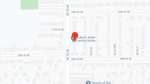 Map of the neighborhood around Auburn AFH