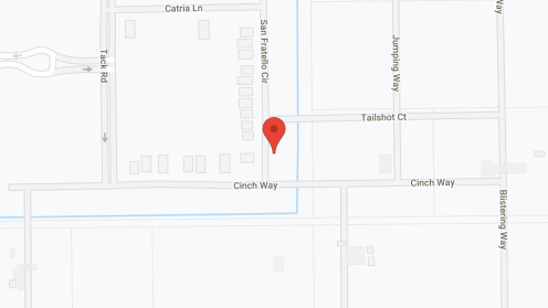 Map of the neighborhood around Palomino Gardens Retirement Community