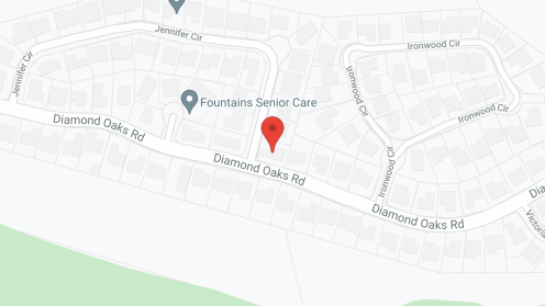 Map of the neighborhood around Advanced Healthcare