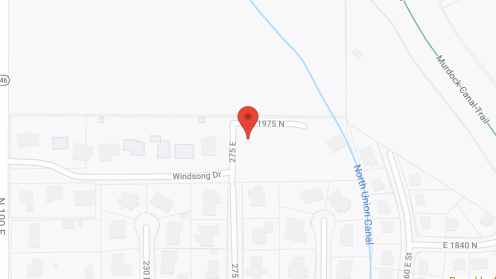 Map of the neighborhood around Lake View Elderly Care
