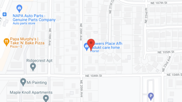 Flowers Place AFH in google map