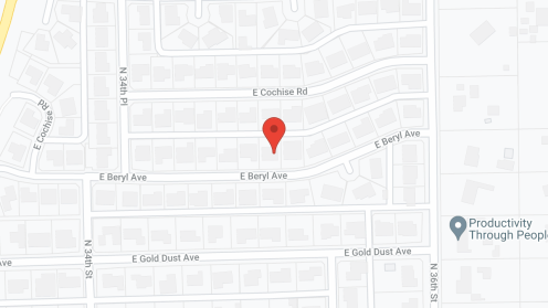 Map of the neighborhood around Shadow Mountain Memory Care