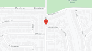 Valencia at 60th in google map