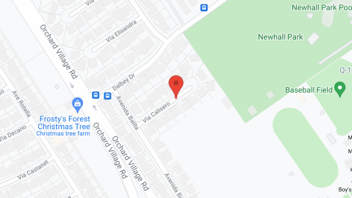 Map of the neighborhood around Castlemere Senior Home