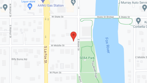 Map of the neighborhood around Silver Glen Senior Living
