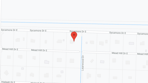 Map of the neighborhood around Hidden Pines Assisted Living Facility Inc