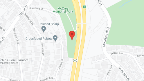 Map of the neighborhood around The Paloma at Oakland Hills