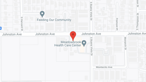 Map of the neighborhood around Meadowbrook Senior Living