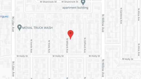 Map of the neighborhood around Nick's Maple Home II