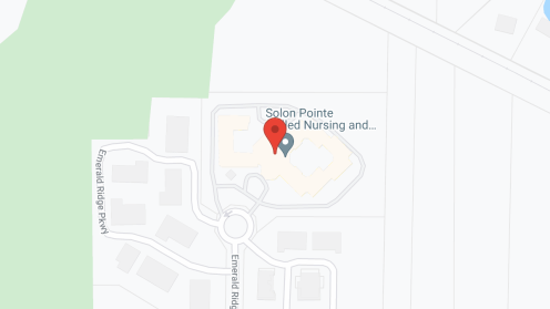 Map of the neighborhood around Solon Pointe