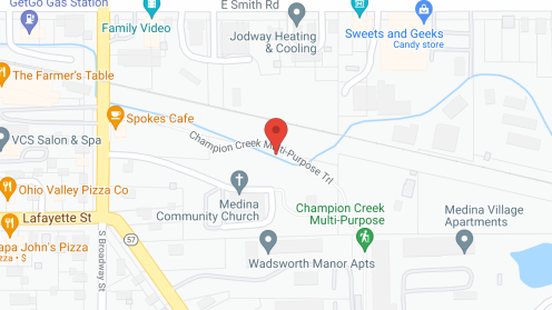 Map of the neighborhood around StoryPoint Medina