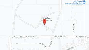The Villages of Windcrest in google map