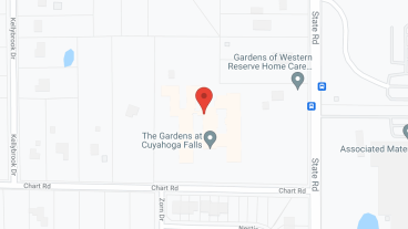 The Gardens at Cuyahoga Falls in google map