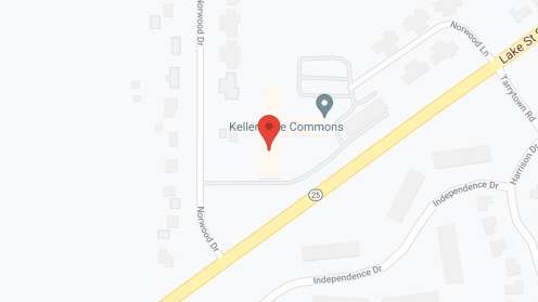 Map of the neighborhood around Keller Lake Commons