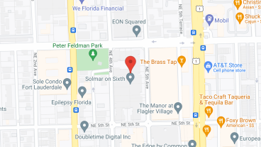 Fort Lauderdale Flagler Village in google map